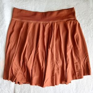 OQQ Skort Burnt Orange Size XL